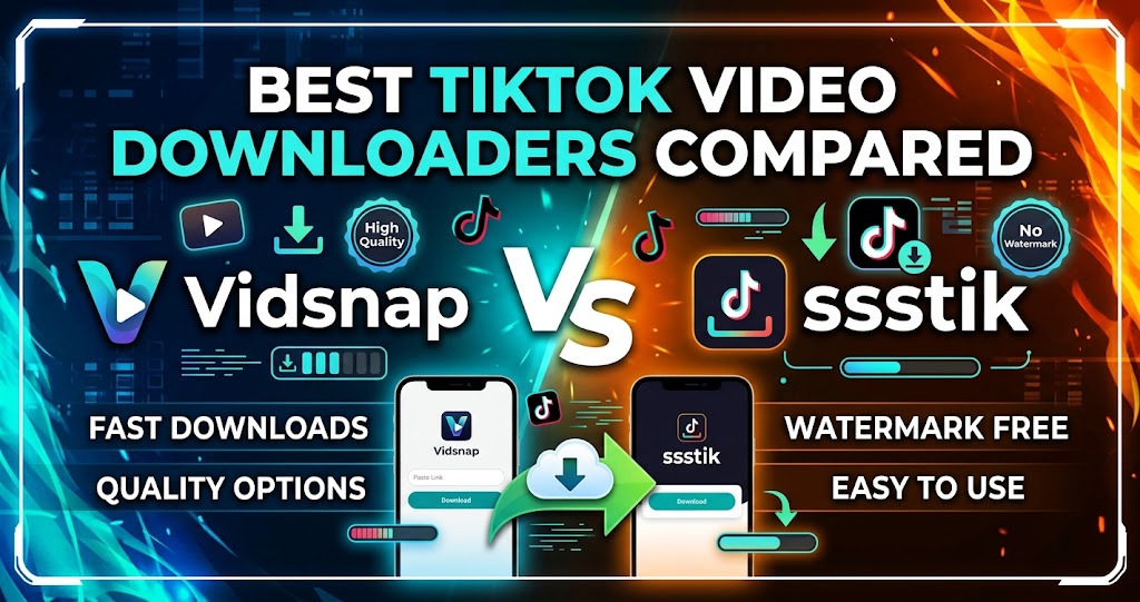 Best TikTok Video Downloader Tools Compared – Vidsnap vs ssstik