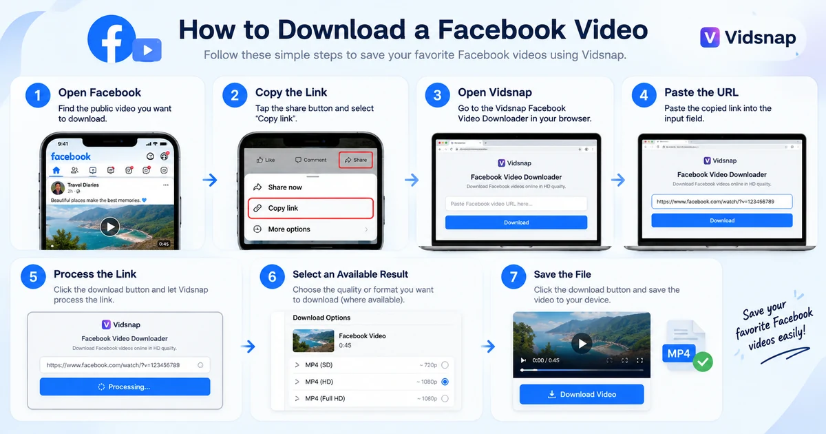 How to download a Facebook video